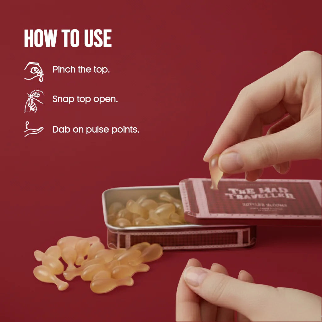 Bottled Blooms Travel Perfume Capsules - 25 x 1 ml